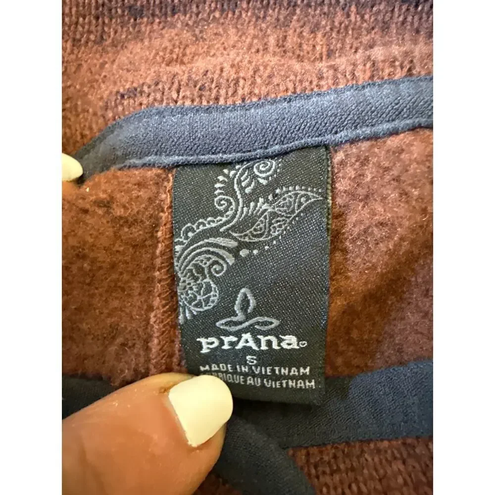Prana Tri Thermal Threads Tunic in Clove NEW Women’s S 1966041